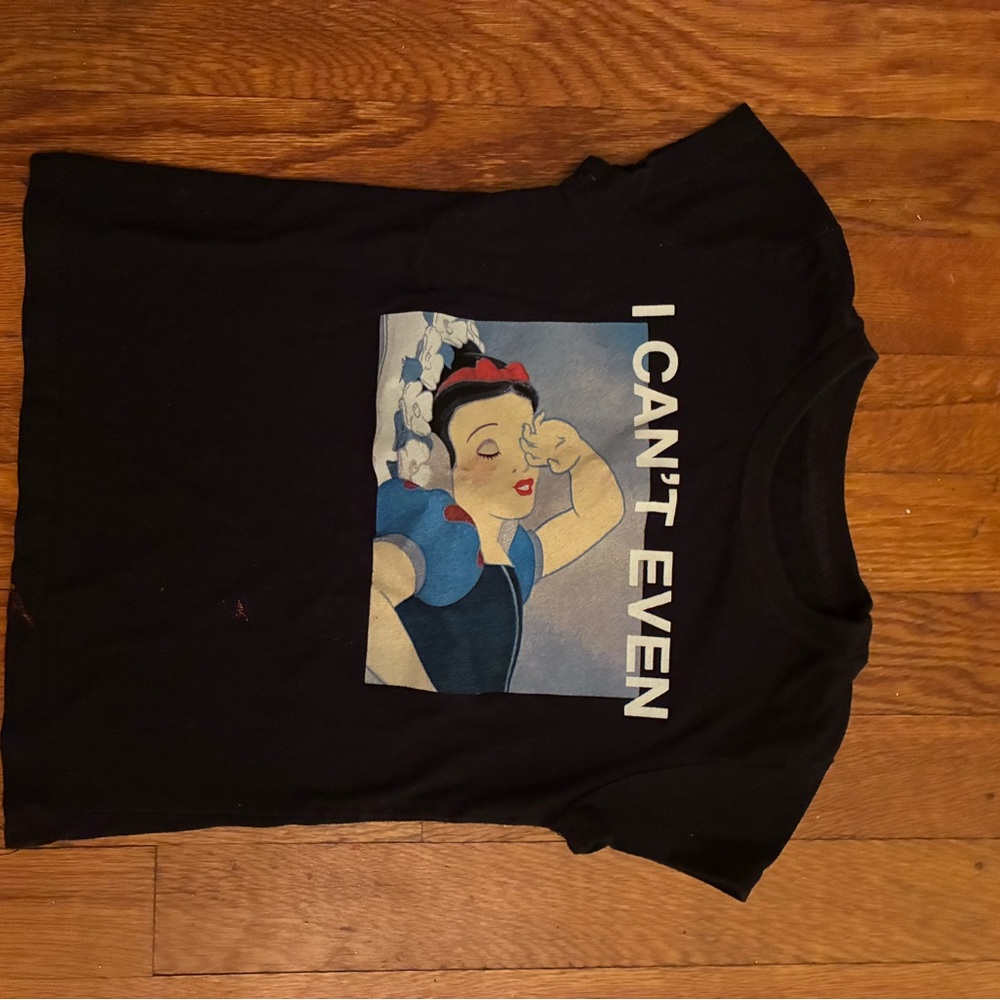 Disney Princess Black T-Shirt